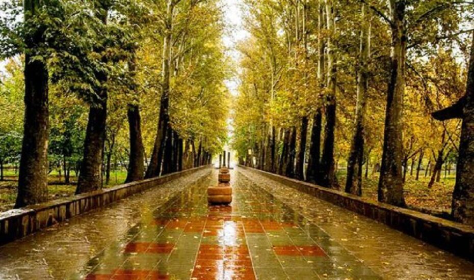هوای پاییزی بارش باران