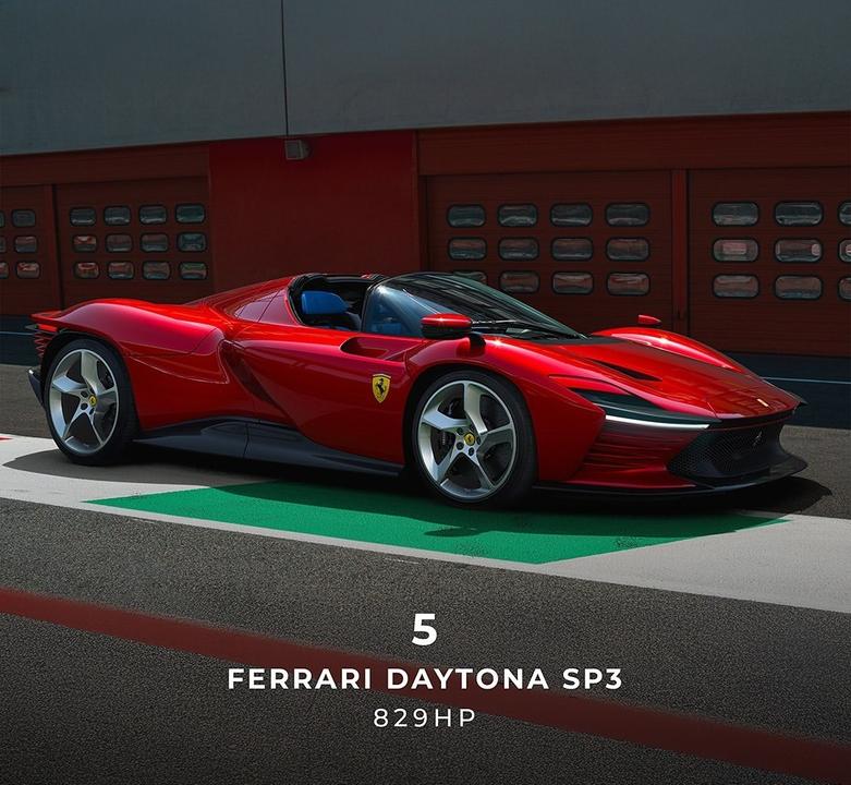 تصاویری از قوی ترین خودروهای فراری فراری دیتونا اس پی3