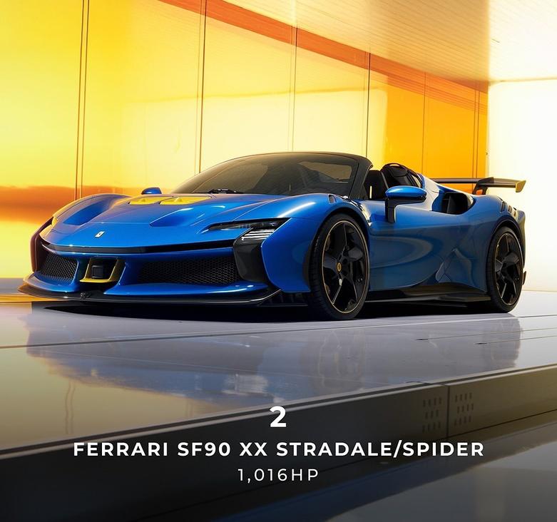 تصاویری از قوی ترین خودروهای فراری فراری اس اف90 اکس اکس استراداله