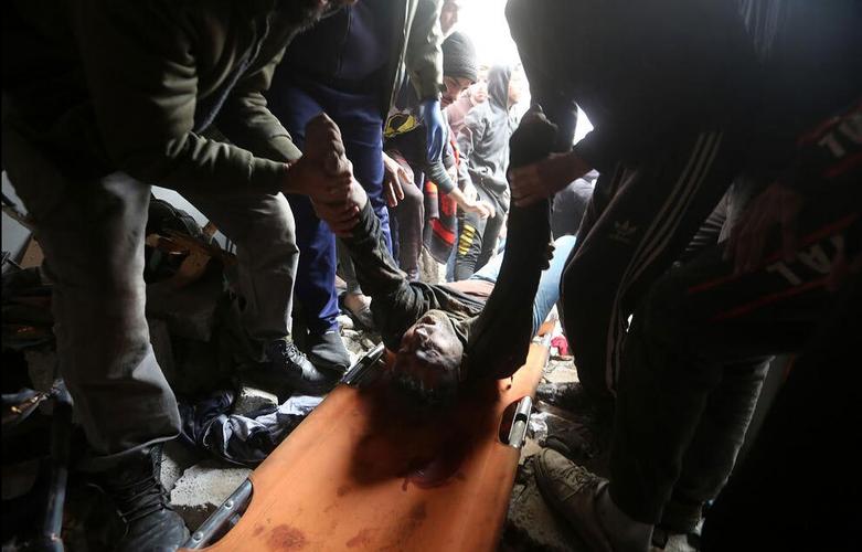 جنگنده های اسرائیلی اردوگاه نصیرات