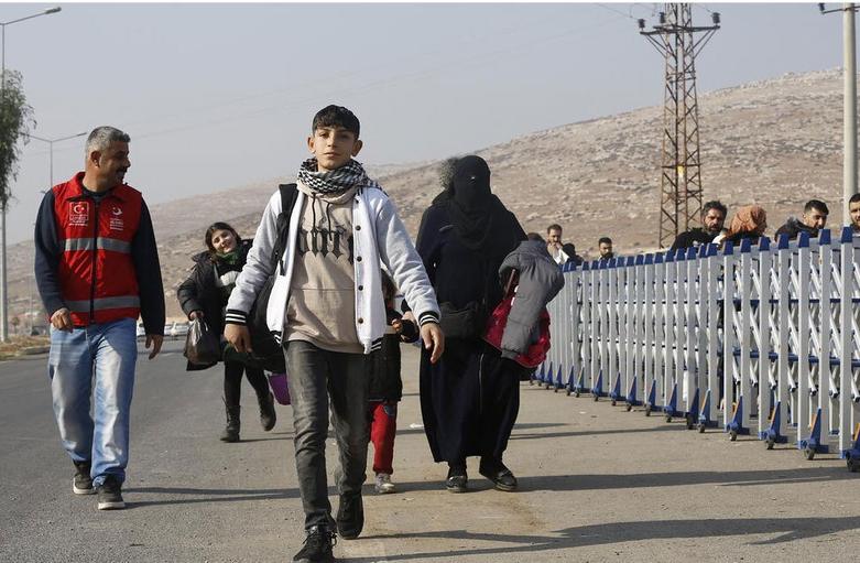 بازگشت مهاجران سوری از مرزهای زمینی ترکیه