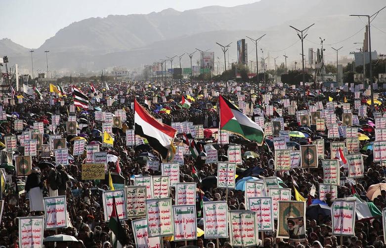 تظاهرات میلیونی هفتگی در شهر صنعا یمن