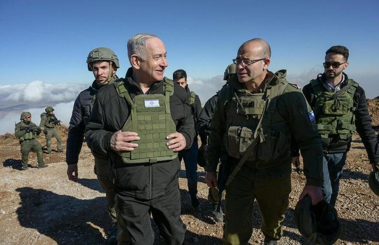 بازدید نتانیاهو از مناطق اشغالی سوریه