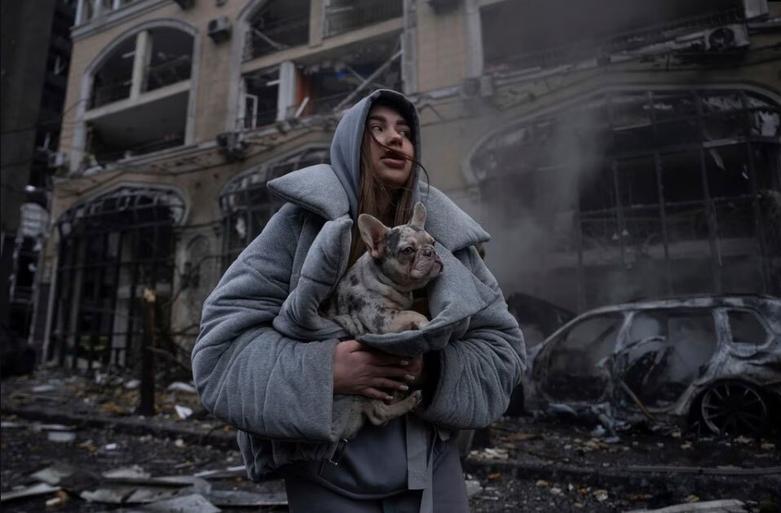 حمله موشکی روسیه به پایتخت اوکراین