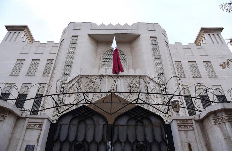 بازگشایی سفارت قطر در دمشق 