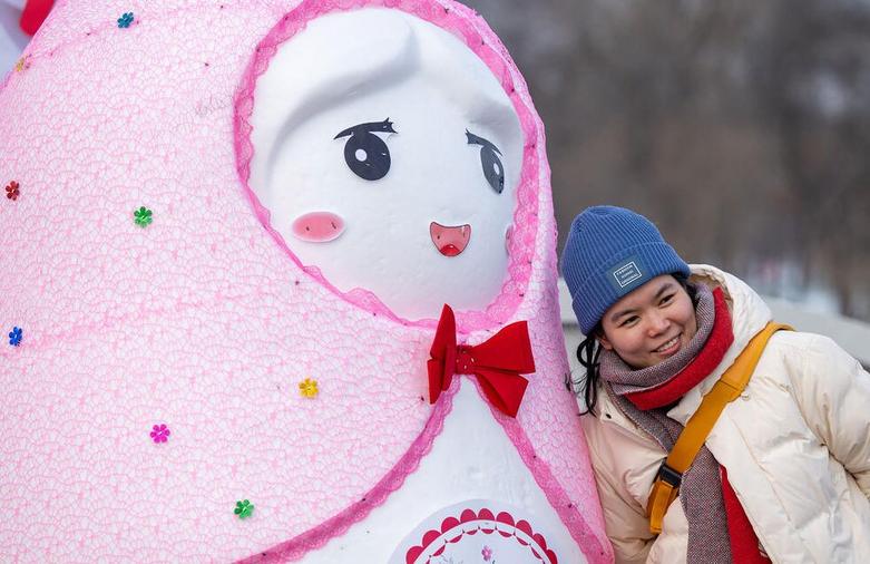 مجسمه های برفی در هاربین چین