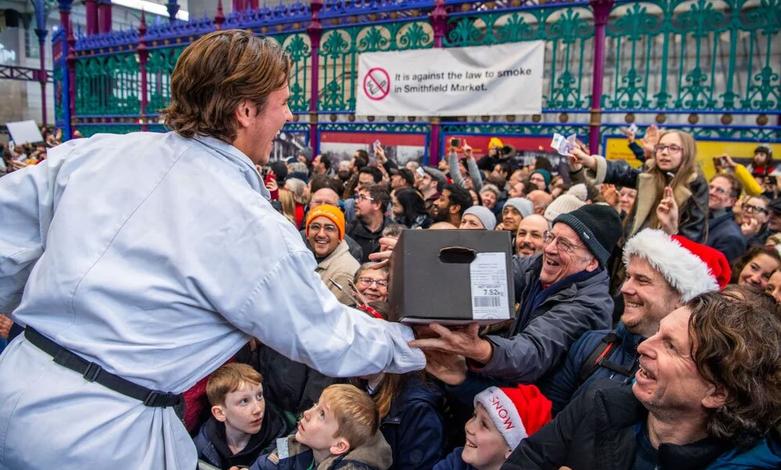 بازار حراج گوشت و بوقلمون کریسمس