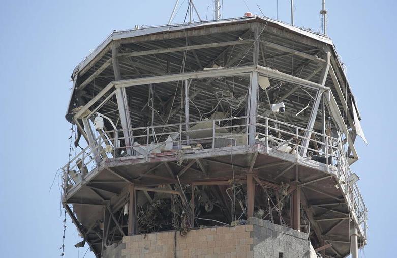 حمله اسرائیل به برج مراقبت فرودگاه