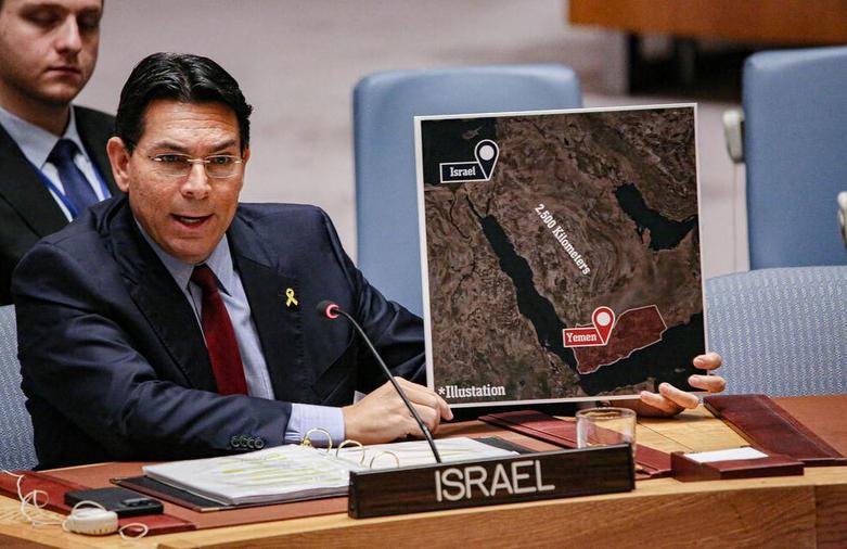 "دانی دانون" سفیر و نماینده دائم اسرائیل در سازمان ملل متحد