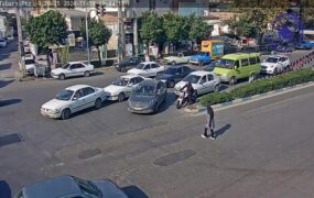 تصادف وحشتناک در بلوار طبرسی آمل