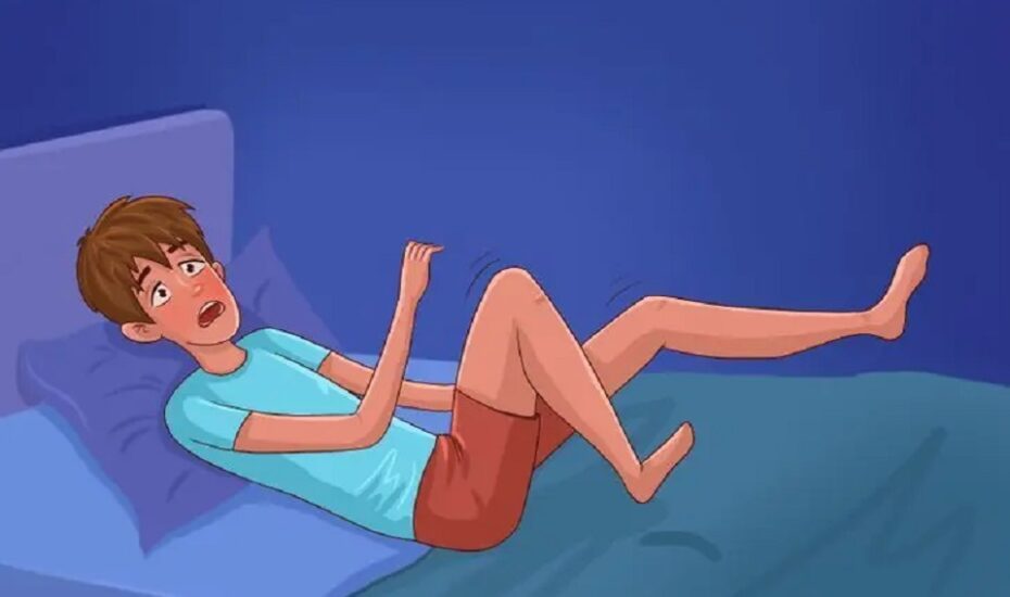 پرش ناگهانی بدن در خواب
