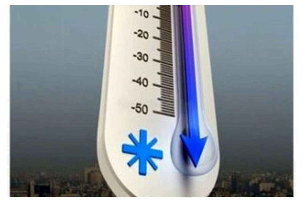 کاهش دما