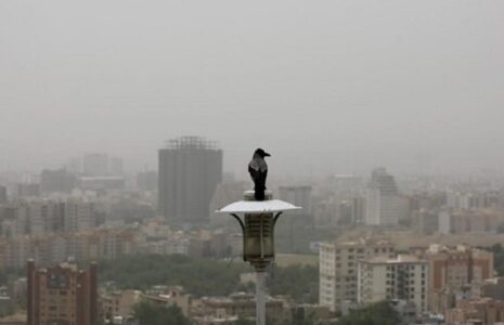 کیفیت هوای تهران ناسالم