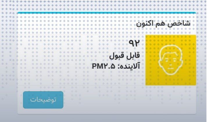 باد به داد کیفیت هوای پایتخت رسید