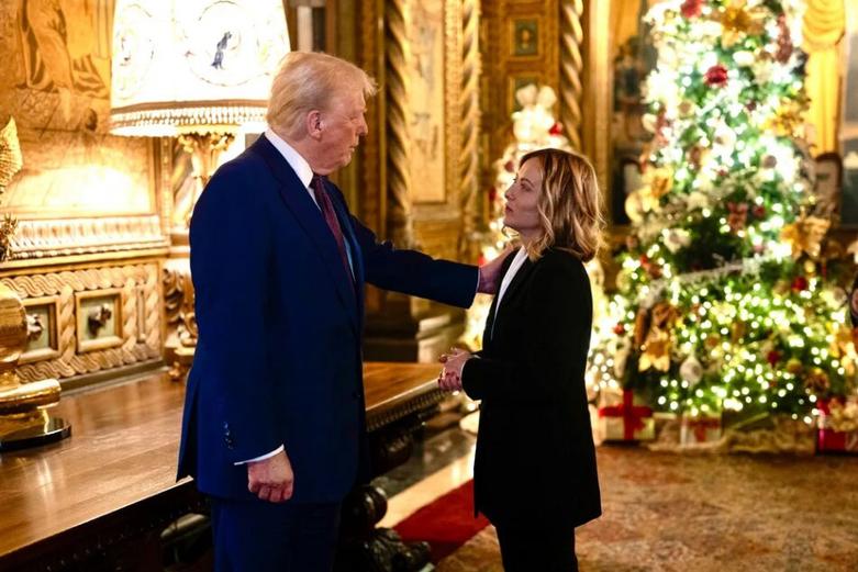 دیدار ترامپ با نخست وزیر ایتالیا