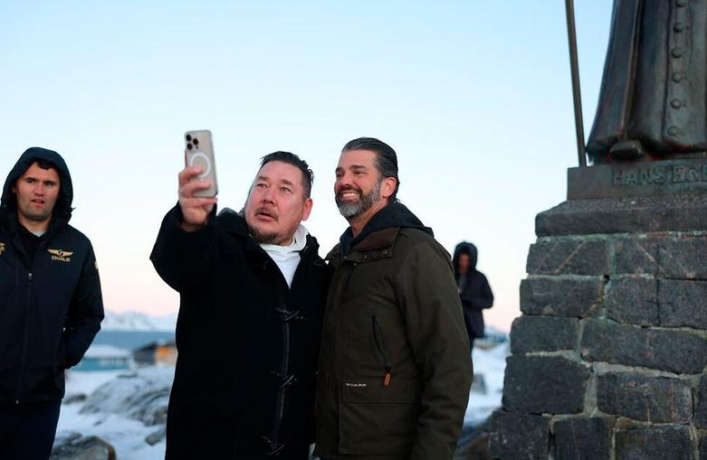 سفر پسر ارشد ترامپ به گرینلند