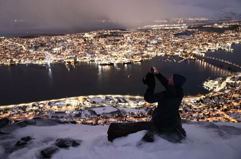 بام شهر ترومسو نروژ