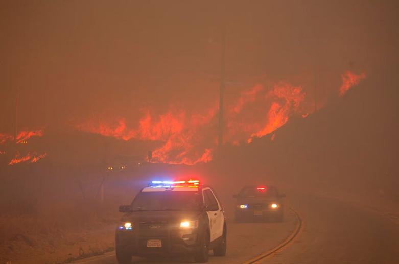 وقوع آتش سوزی دوباره در شهر لس آنجلس