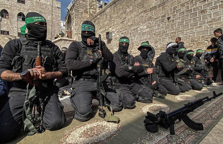 تشییع پیکر یک مقام نظامی حماس در غزه