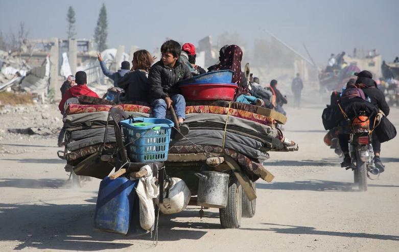 بازگشت فلسطینی ها به مناطق شمالی غزه