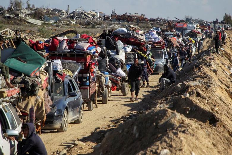بازگشت فلسطینی ها به مناطق شمالی غزه