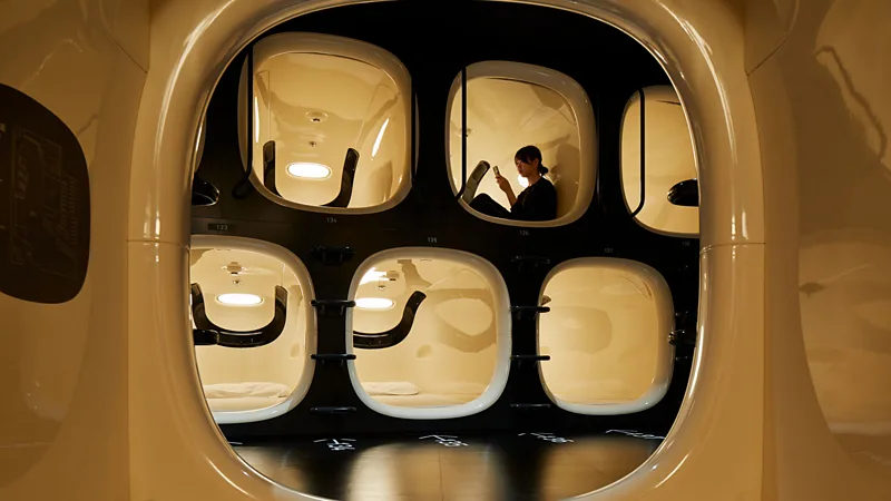 ۸ هتل کپسولی بینظیر که تجربه جدید و شگفت انگیزی از اقامت ارائه میدهند هتل های کپسولی