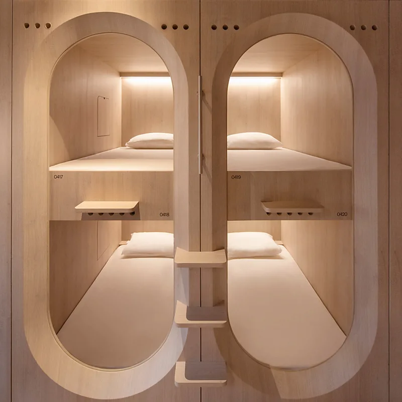 ۸ هتل کپسولی بینظیر که تجربه جدید و شگفت انگیزی از اقامت ارائه میدهند هتل های کپسولی