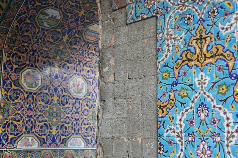 کاشی‌کاری‌های مسجد سید