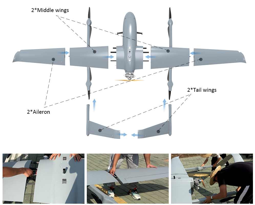 پهپاد جدید یانگدا؛ ترکیب برد بلند، حمل بار بالا و برخواست عمودی پهپاد هیبریدی