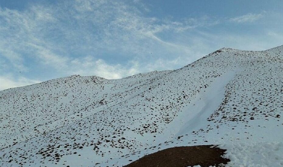 برف و باد در ارتفاعات