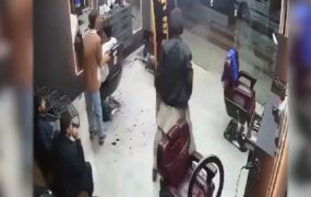 سرقت ارایشگاه مردانه