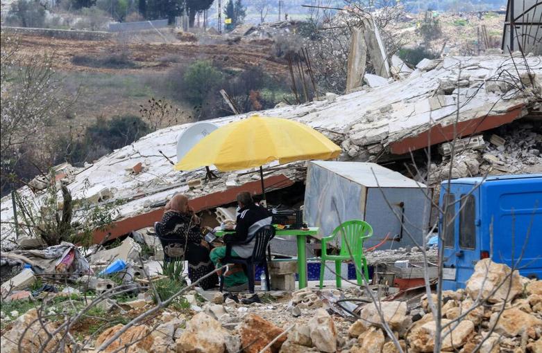 بازگشت مردم لبنان به خانه ها