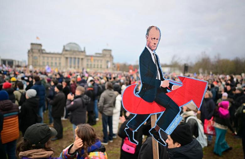 تظاهرات در شهر برلین آلمان