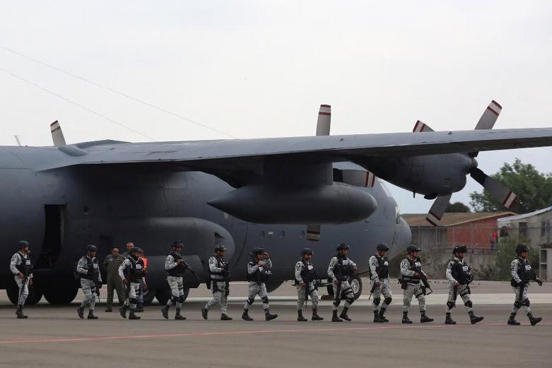 اعزام نیروهای گارد ملی مکزیک به مرزهای شمالی با ایالات متحده آمریکا