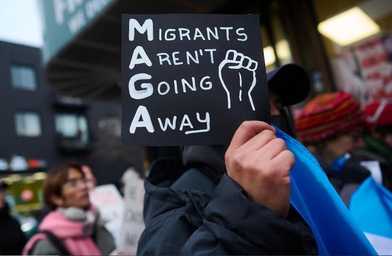 تظاهرات گسترده علیه سیاست های ضدمهاجرتی ترامپ