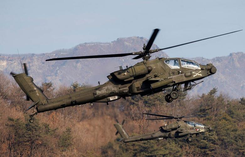 بالگردهای آپاچی ارتش آمریکا