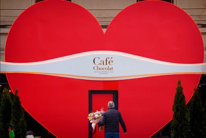 "کافه شکلات" شهر بخارست رومانی 