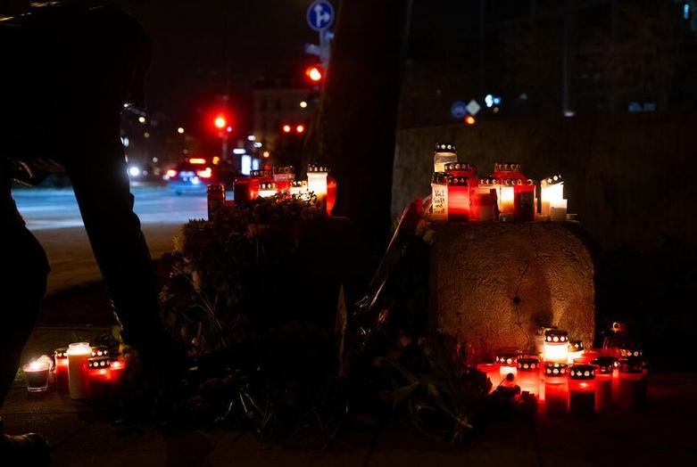 یادبود قربانیان حمله اخیر در مونیخ 