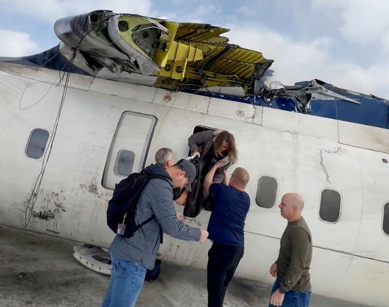 سانحه هوایی در فرودگاه تورنتو