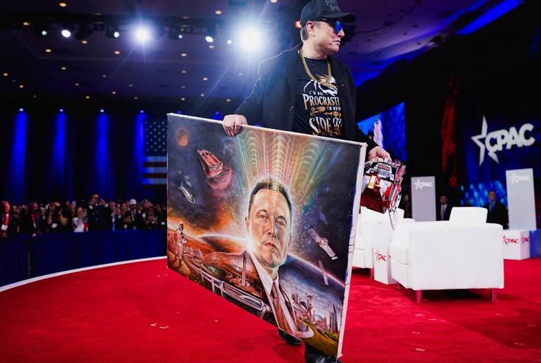 هدیه اره برقی از سوی رئیس جمهوری آرژانتین به ایلان ماسک