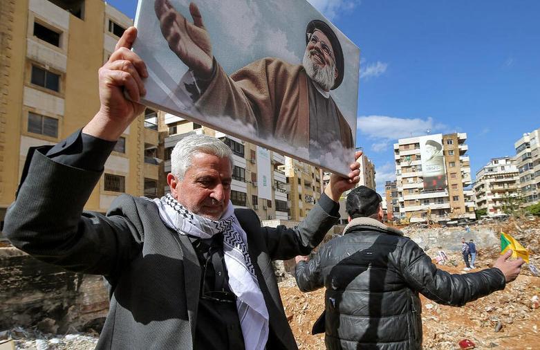 حضور شهروندان عراقی در مقتل سید حسن نصرالله