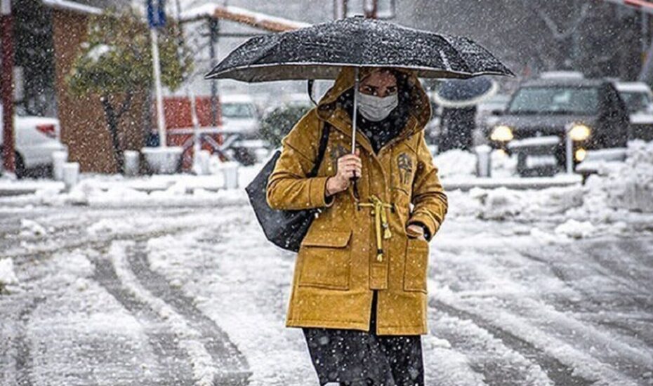 بارش برف و باران کاهش دما
