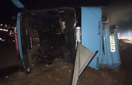 جزئیات تلخ حادثه واژگونی اتوبوس