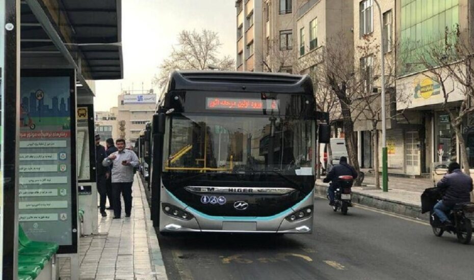 اتوبوس برقی در تهران