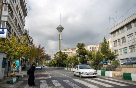 ممنوعیت تردد خیابان‌های تهران