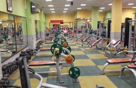 آلودگی تجهیزات ورزشی باشگاه‌