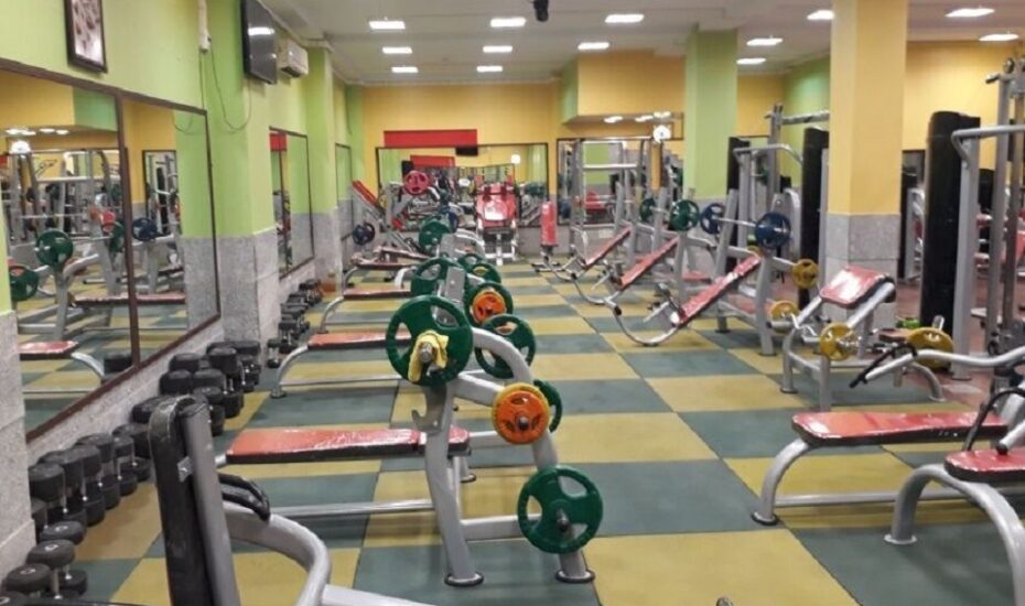 آلودگی تجهیزات ورزشی باشگاه‌