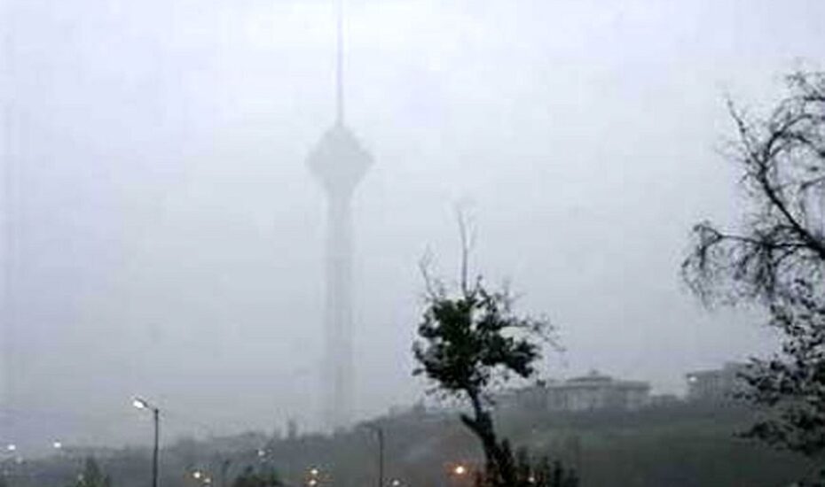وزش باد شدید در تهران