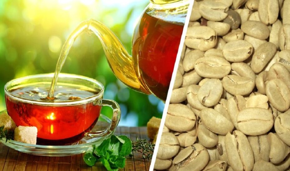 چای سبز قهوه