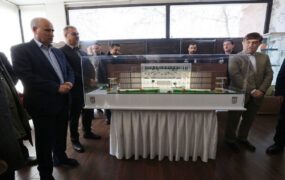 میثاقی تاج ماکت ساختمان جدید فدراسیون فوتبال
